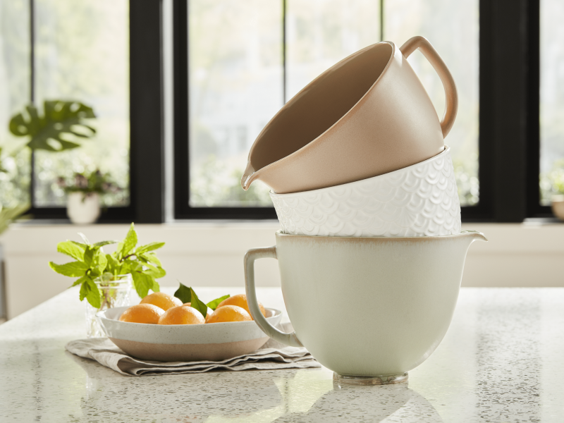 A stack of bowls