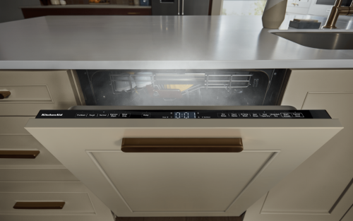 Panel-ready KitchenAid® top control dishwasher