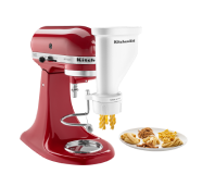 A KitchenAid® Stand Mixer and Attachment.