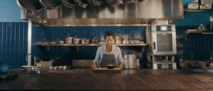 The kitchen of Bywater American Bistro in New Orleans, Louisiana.