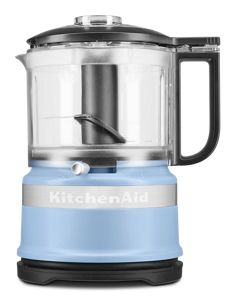 KitchenAid Mini Food Processor in Crystal Blue + EXTRA 2024 BOWL BRAND NEW RARE