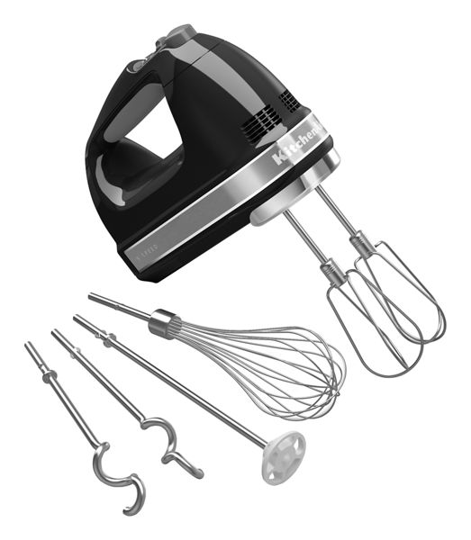 Onyx Black Kitchen Aid 9-Speed Hand Mixer