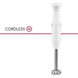 Cordless Variable Speed Hand Blender White KHBBV53WH | KitchenAid