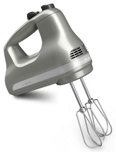 Kitchenaid hand outlet mixer silver