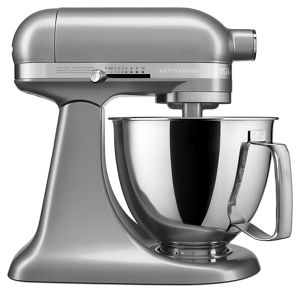 Artisan Mini 3.5 Quart Tilt Head Stand Mixer Contour Silver KSM3316XCU KitchenAid