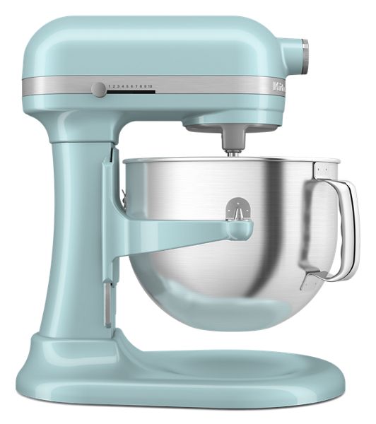 Refurbished 7 Quart Bowl-Lift Stand Mixer Mineral Water Blue RKSM70MI |  KitchenAid