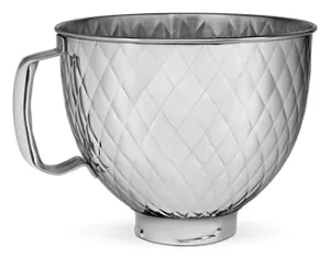 5 Quart Tilt Head Quilted Stainless Steel Bowl